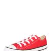 CONVERSE Rövid szárú sportcipők 'All Star'  piros / fekete / fehér-hu