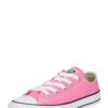 CONVERSE Rövid szárú sportcipők 'All Star'  rózsaszín / fekete / fehér