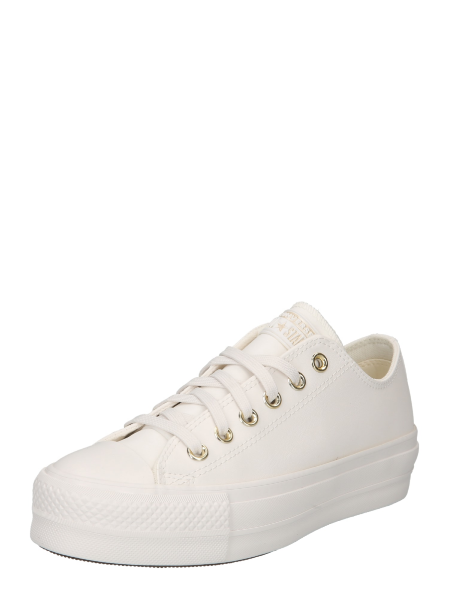 CONVERSE Rövid szárú sportcipők 'Chuck Taylor All Star Lift'  krém / természetes fehér-Hungary