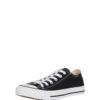 CONVERSE Rövid szárú sportcipők 'Chuck Taylor All Star OX'  fekete / fehér-hu