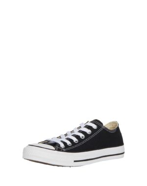 CONVERSE Rövid szárú sportcipők 'Chuck Taylor All Star OX'  fekete / fehér-hu