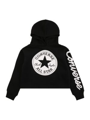 CONVERSE Tréning póló  fekete / fehér-hu
