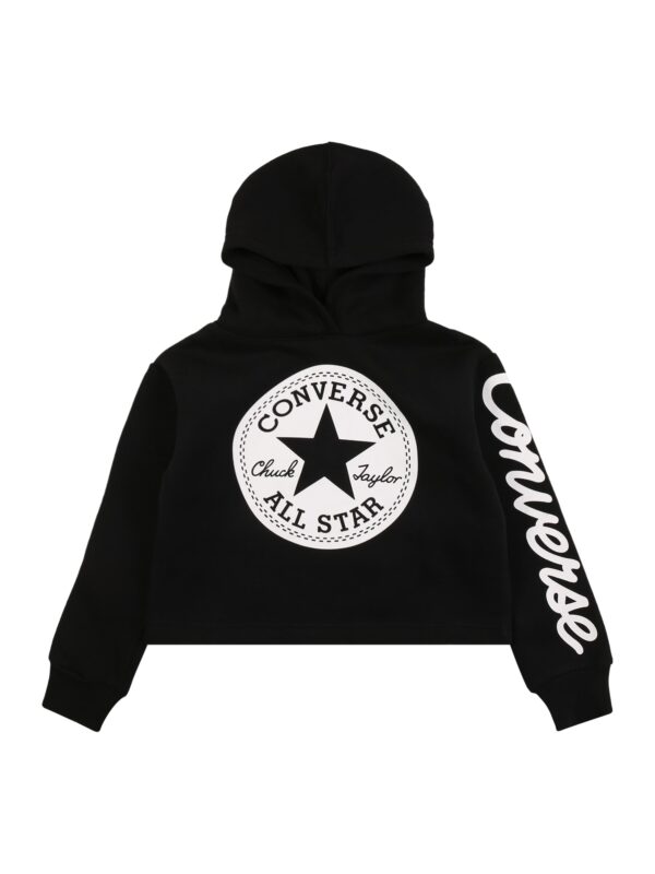 CONVERSE Tréning póló  fekete / fehér-hu