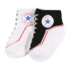 CONVERSE Zokni 'CHUCK'  sötétszürke / piros / fekete / fehér-hu
