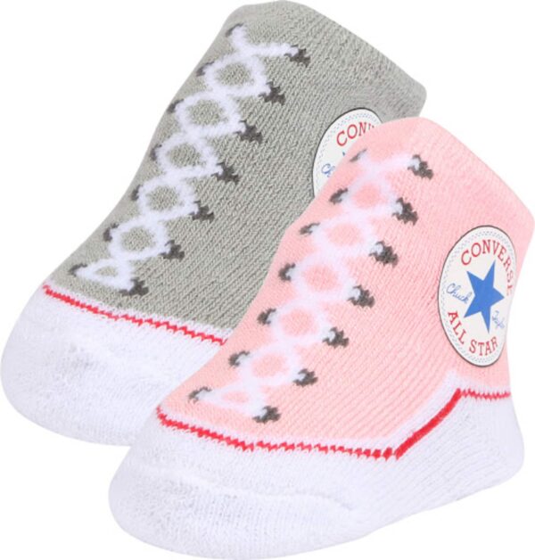CONVERSE Zokni 'Chuck Taylor'  szürke / vegyes színek / rózsaszín-hu