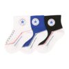 CONVERSE Zokni  kék / dinnye / fekete / fehér-hu
