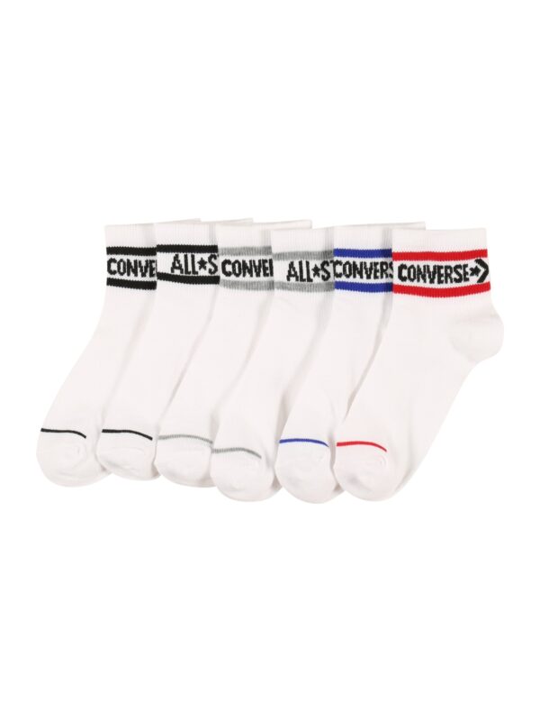 CONVERSE Zokni  kék / szürke / fekete / fehér-hu