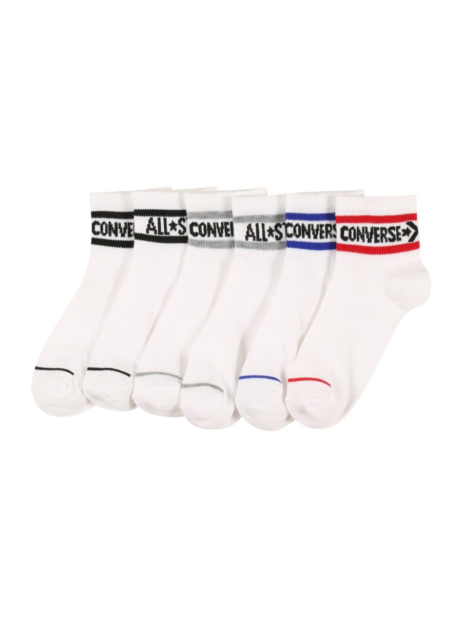 CONVERSE Zokni  kék / szürke / fekete / fehér-hu