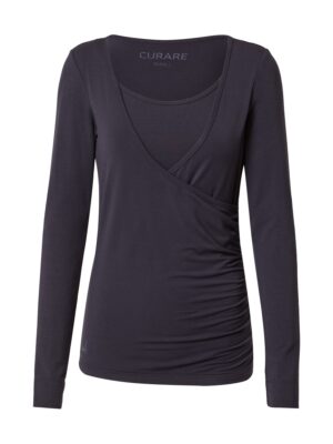 CURARE Yogawear Funkcionális felső 'Flow'  éjkék-hu