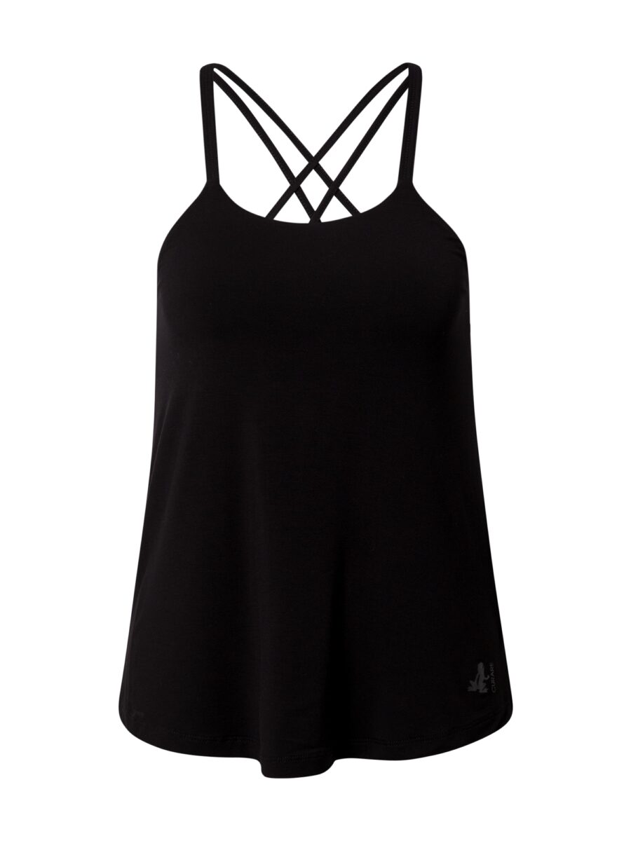 CURARE Yogawear Sport top  fekete-hu