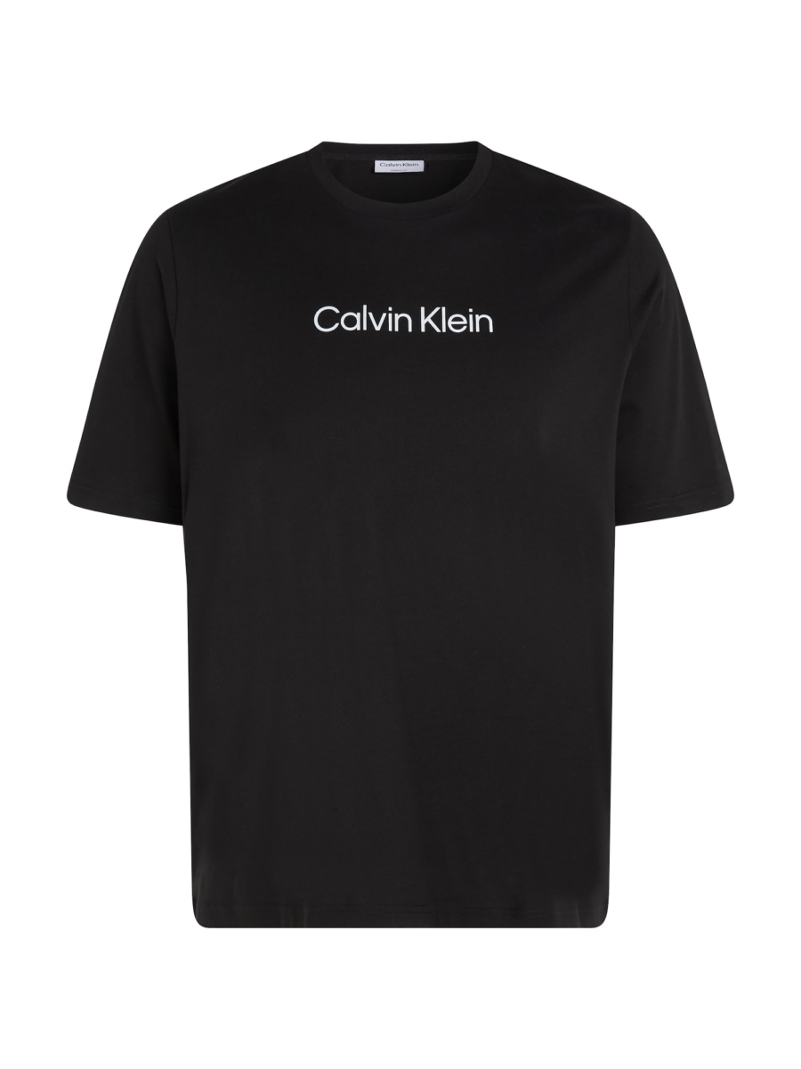 Calvin Klein Big & Tall Póló 'HERO'  fekete / fehér-Ár