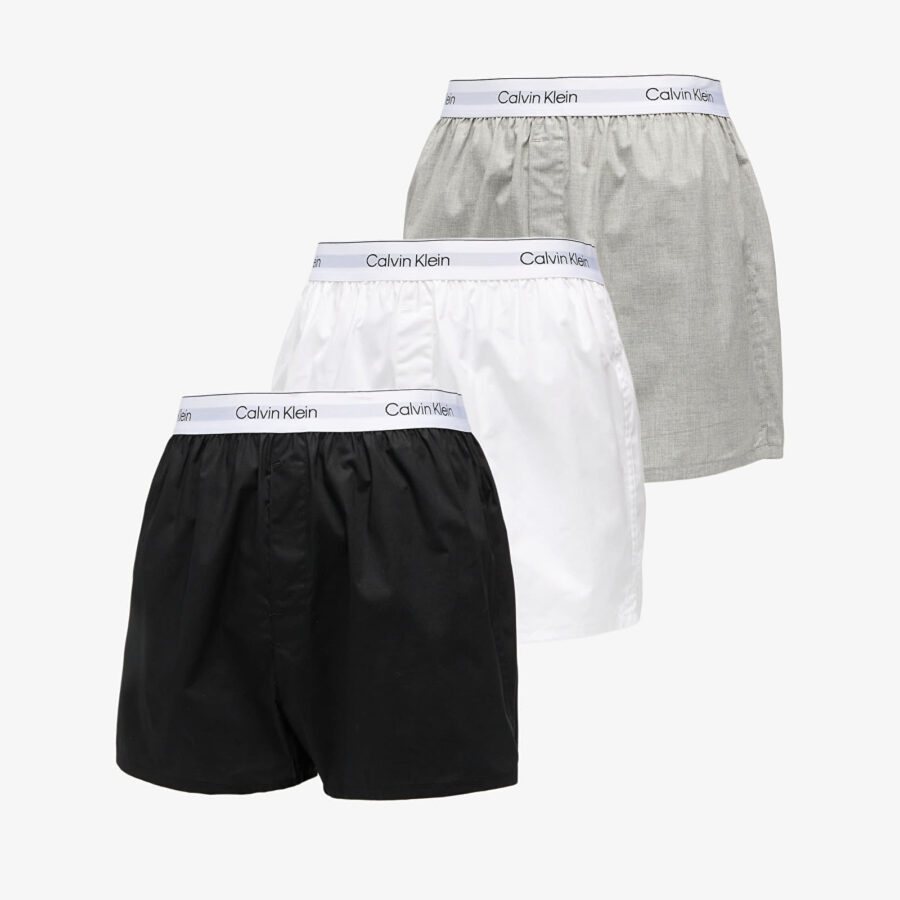 Calvin Klein Boxer Slim 3-Pack Multicolor S-alacsony-ár