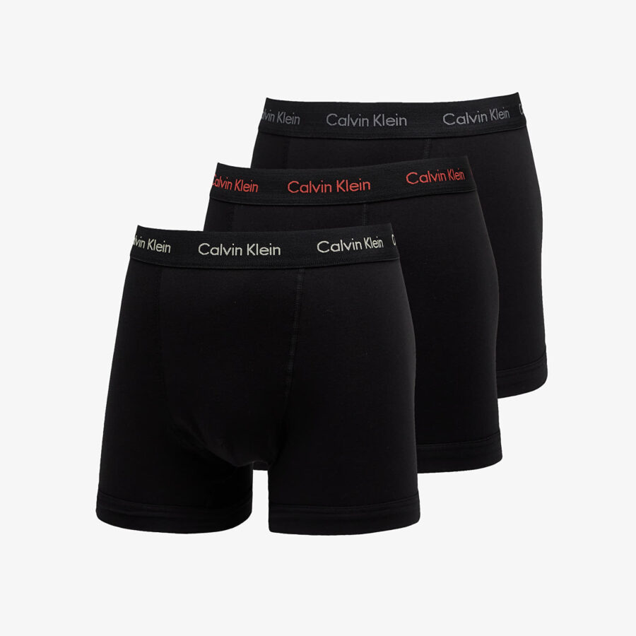 Calvin Klein Cotton Stretch Classic Fit Boxer 3-Pack Black S-alacsony-ár