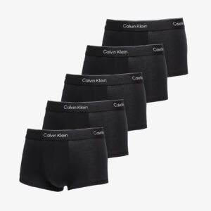 Calvin Klein Icon Cotton Stretch Low Rise Trunk 5-Pack Black L-alacsony-ár