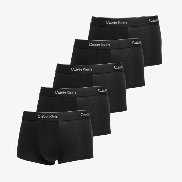 Calvin Klein Icon Cotton Stretch Low Rise Trunk 5-Pack Black L-alacsony-ár