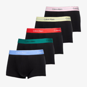 Calvin Klein Icon Cotton Stretch Low Rise Trunk 5-Pack Black M-alacsony-ár