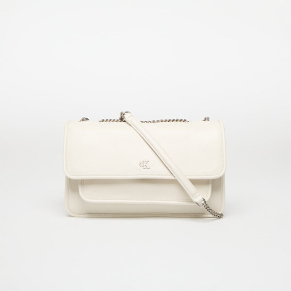 Calvin Klein Jeans Chain Ew Flap Conv Bag Beige Universal-alacsony-ár