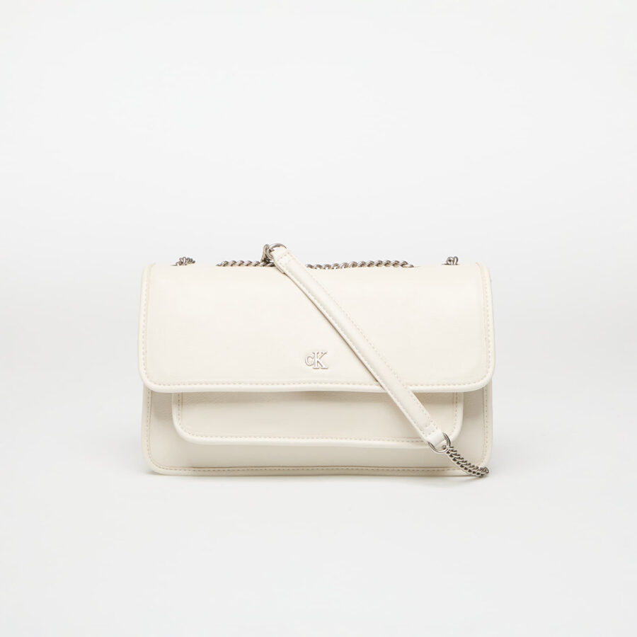 Calvin Klein Jeans Chain Ew Flap Conv Bag Beige Universal-alacsony-ár