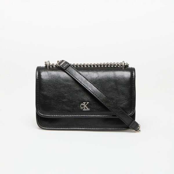 Calvin Klein Jeans Chain Mini Ew Flap Bag Black Universal-alacsony-ár