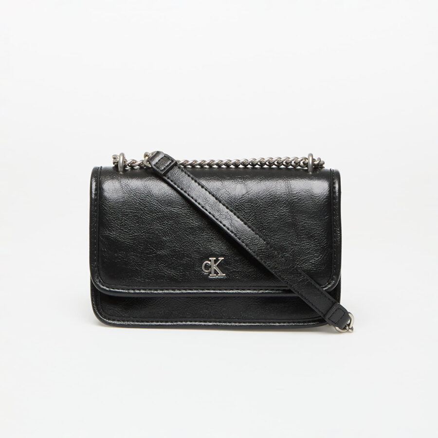 Calvin Klein Jeans Chain Mini Ew Flap Bag Black Universal-alacsony-ár