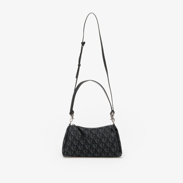 Calvin Klein Jeans Drop Monogram Sm Shoulder Bag Svart Black Universal-alacsony-ár
