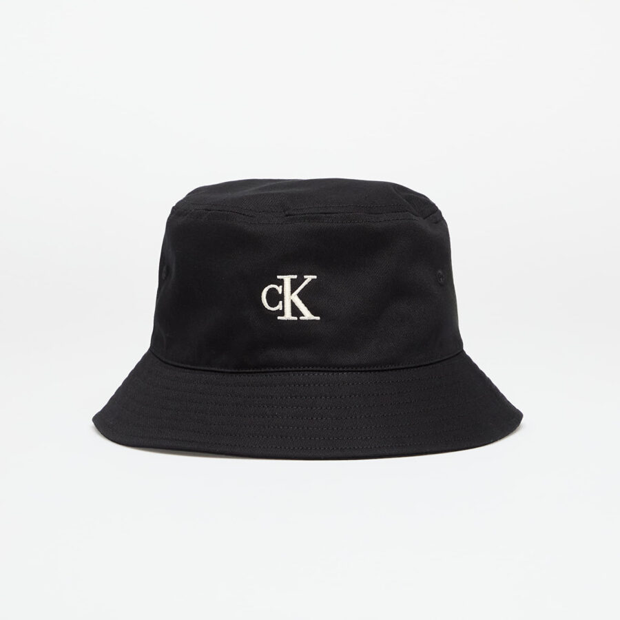 Calvin Klein Jeans Embroidered Monogram Bucket Hat Black Universal-alacsony-ár