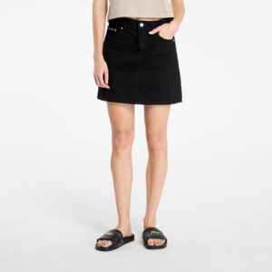Calvin Klein Jeans Hero High Rise Mini Skirt Denim Classic Black S/29-alacsony-ár