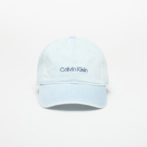 Calvin Klein Jeans Logo Embroidery Cap Light Wash Denim Universal-alacsony-ár
