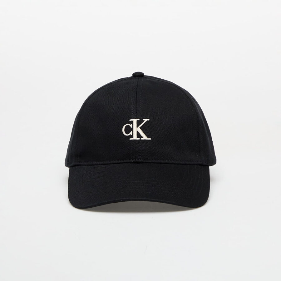 Calvin Klein Jeans Monogram Embroidery Cap Black Universal-alacsony-ár