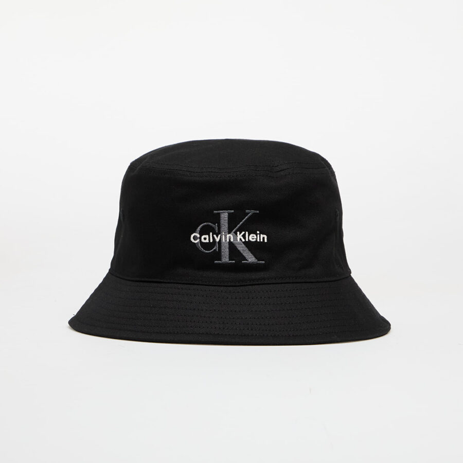 Calvin Klein Jeans Monologo Embroidery Bucket Black Universal-alacsony-ár