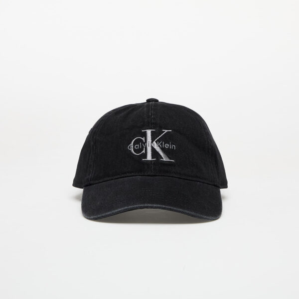 Calvin Klein Jeans Monologo Embroidery Cap Black Universal-alacsony-ár