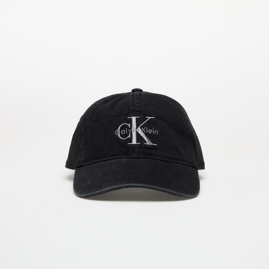 Calvin Klein Jeans Monologo Embroidery Cap Black Universal-alacsony-ár