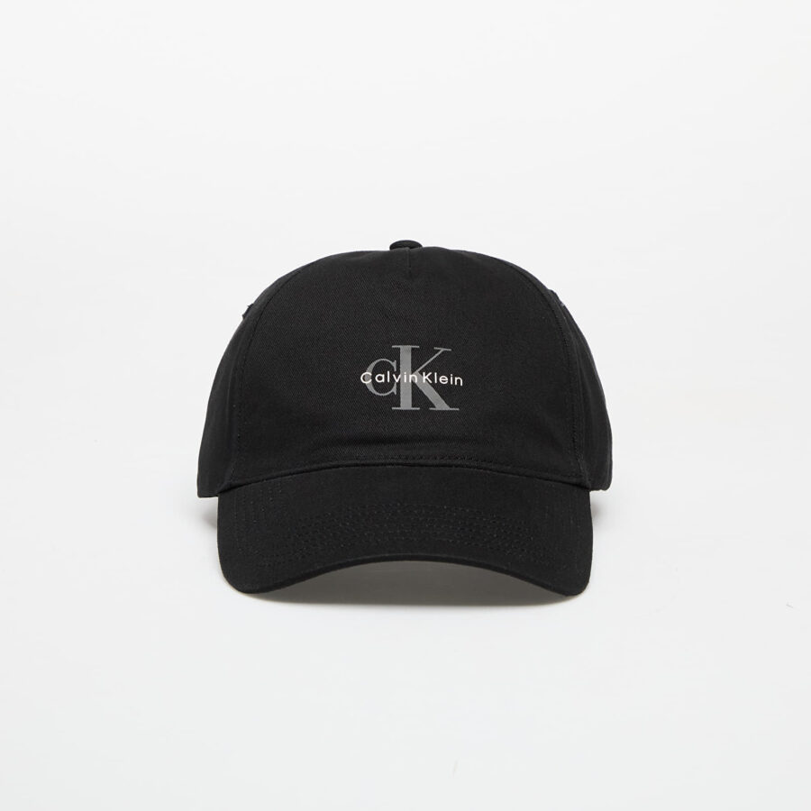 Calvin Klein Jeans Monologo Printed Baseball Cap Black Universal-alacsony-ár