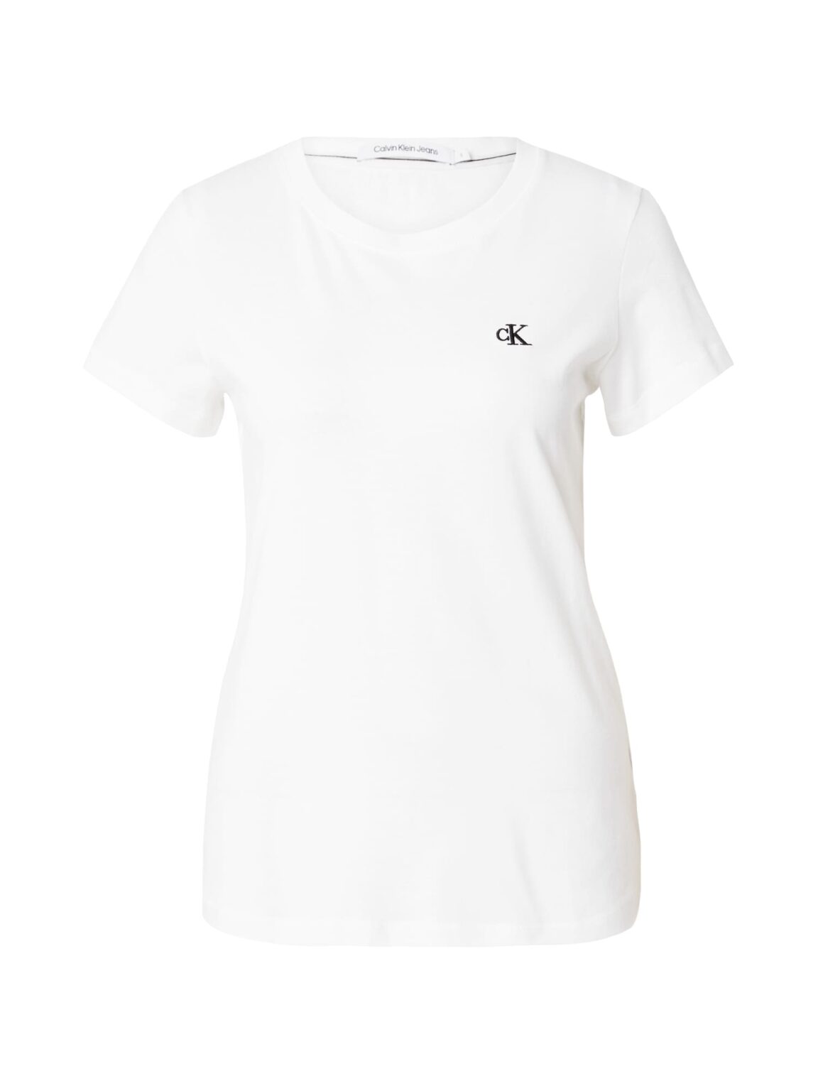Calvin Klein Jeans Póló  fekete / fehér