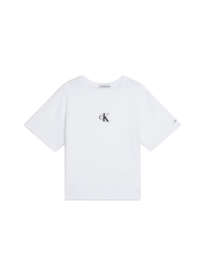 Calvin Klein Jeans Póló  fekete / fehér-Ár