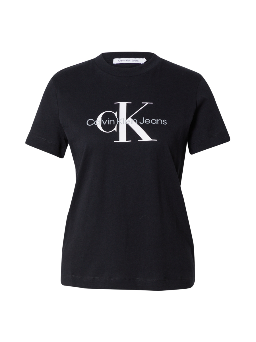Calvin Klein Jeans Póló  fekete / fehér-Hungary