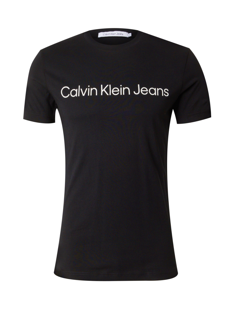 Calvin Klein Jeans Póló  fekete / fehér-Hungary