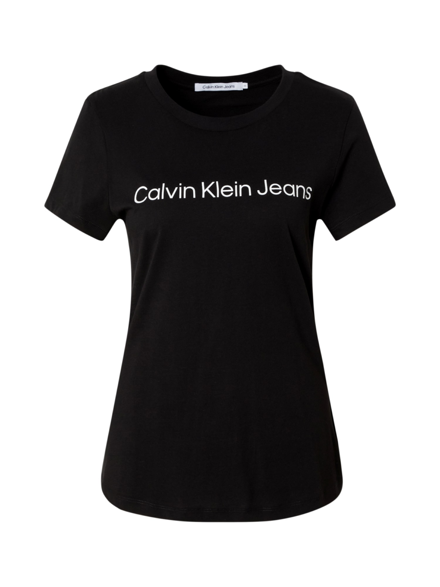 Calvin Klein Jeans Póló  fekete / fehér-Hungary