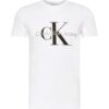 Calvin Klein Jeans Póló  kő / fekete / fehér-hu