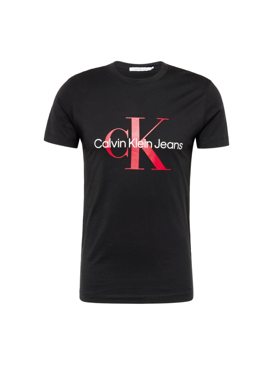 Calvin Klein Jeans Póló  piros / fekete / fehér-Ár