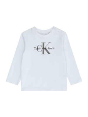 Calvin Klein Jeans Póló  sötétszürke / fekete / piszkosfehér-Ár