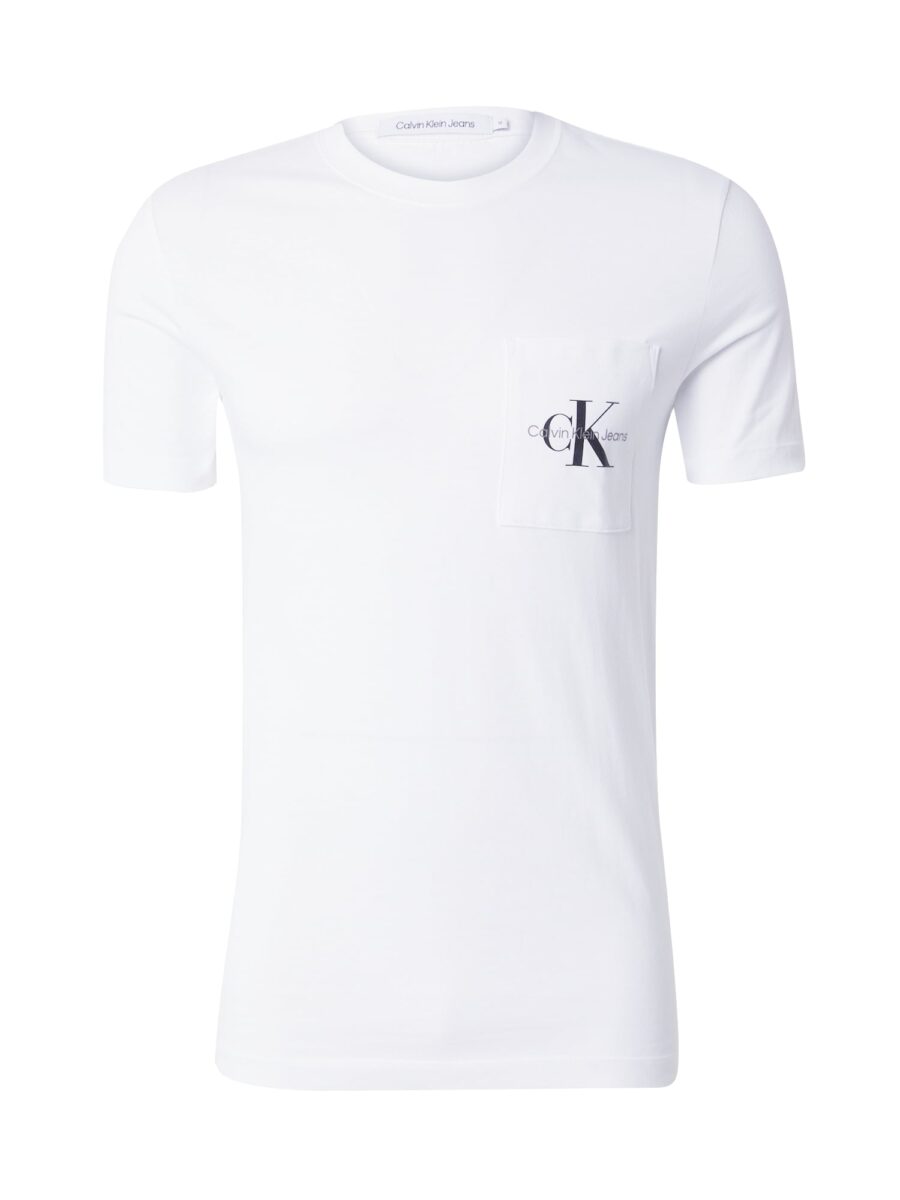 Calvin Klein Jeans Póló  szürke / fekete / fehér-hu