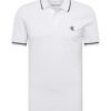 Calvin Klein Jeans Póló  tengerészkék / piszkosfehér-hu