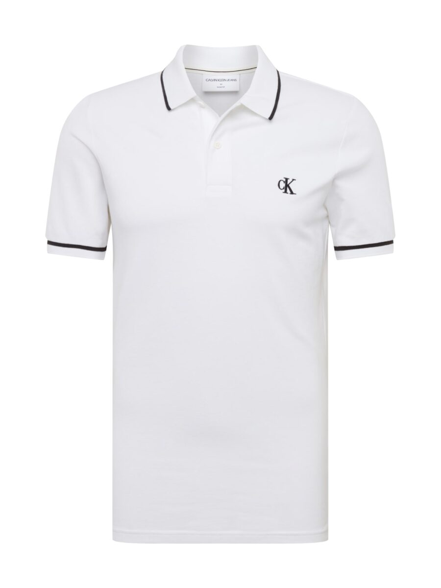 Calvin Klein Jeans Póló  tengerészkék / piszkosfehér-hu