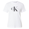 Calvin Klein Jeans Póló  világosszürke / fekete / piszkosfehér-Hungary