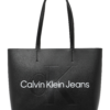 Calvin Klein Jeans Shopper táska  fekete / fehér-Hungary