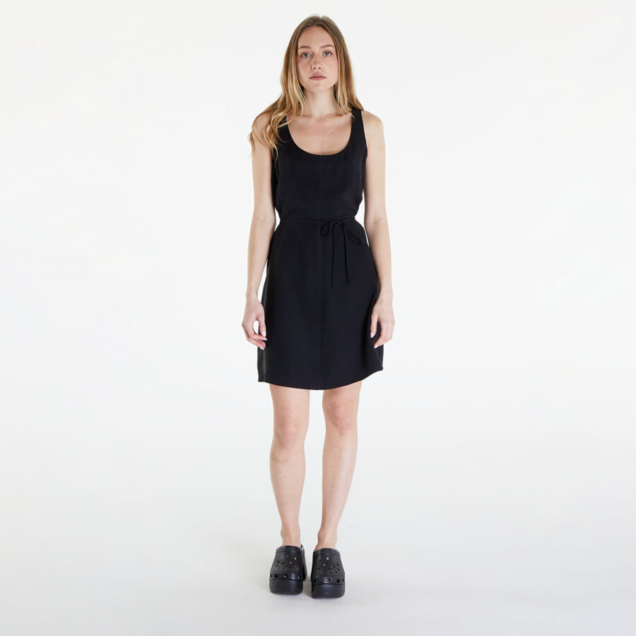 Calvin Klein Jeans Tie Waisted Day Dress Black XL-alacsony-ár