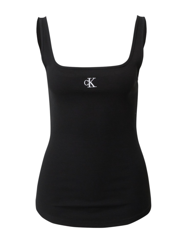Calvin Klein Jeans Top  fekete / fehér-Ár