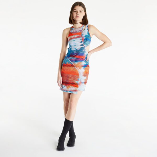 Calvin Klein Jeans Wrapping Cut Out Dress Multicolour L-alacsony-ár