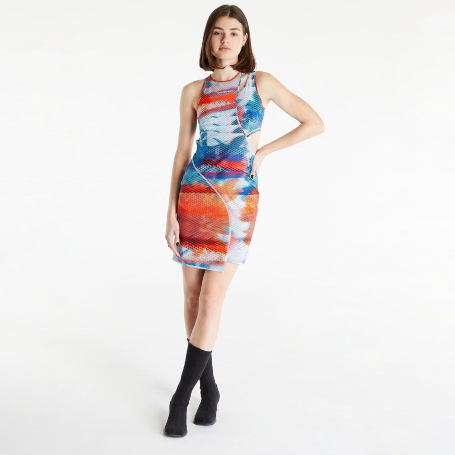 Calvin Klein Jeans Wrapping Cut Out Dress Multicolour L-alacsony-ár